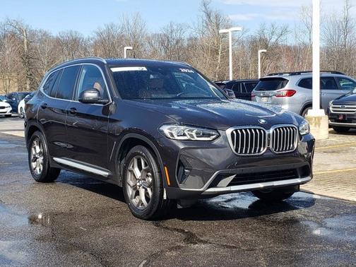 Dark Graphite Metallic 2024 BMW X3 xDrive30i