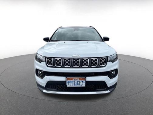 Bright White Clearcoat 2025 Jeep Compass Limited