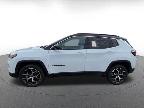Bright White Clearcoat 2025 Jeep Compass Limited