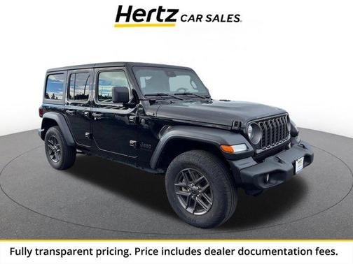 Black Clearcoat 2025 Jeep Wrangler Sport S