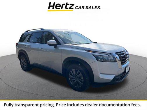 Brilliant Silver Metallic 2025 Nissan Pathfinder SV FWD