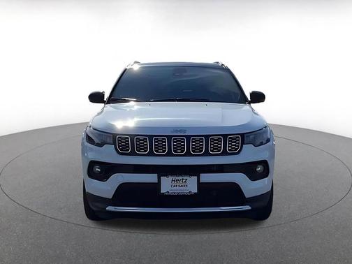 Bright White Clearcoat 2025 Jeep Compass Limited