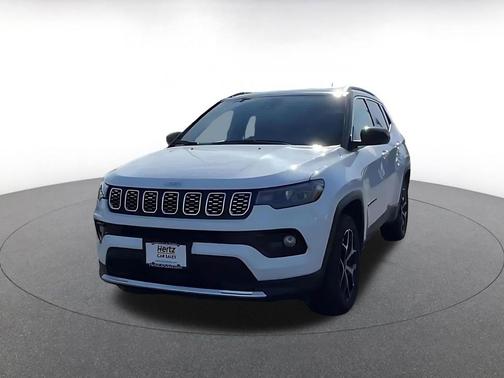 Bright White Clearcoat 2025 Jeep Compass Limited