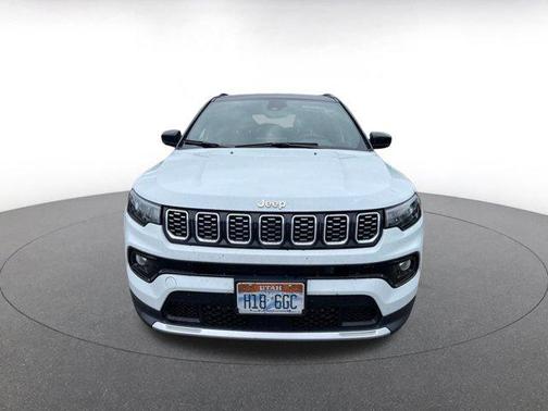 Bright White Clearcoat 2025 Jeep Compass Limited