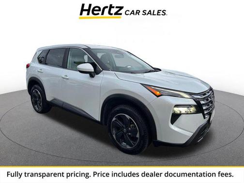 Everest White Pearl 2025 Nissan Rogue SV
