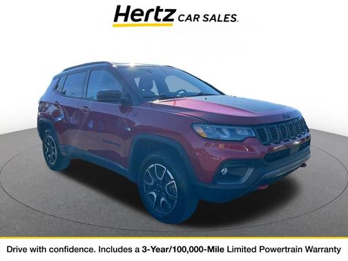 Red Hot Pearlcoat 2025 Jeep Compass Trailhawk
