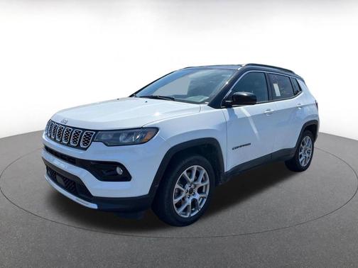 Bright White Clearcoat 2025 Jeep Compass Limited
