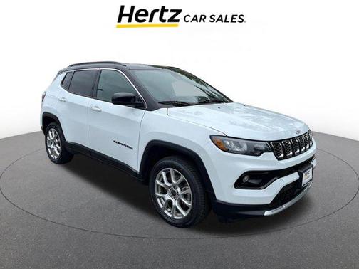 Bright White Clearcoat 2025 Jeep Compass Limited