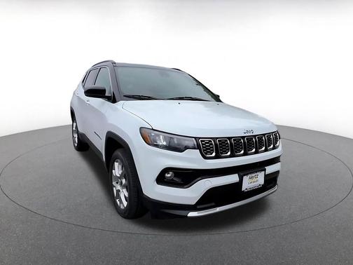 Bright White Clearcoat 2025 Jeep Compass Limited