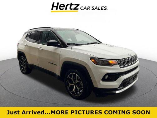 Bright White Clearcoat 2025 Jeep Compass Limited
