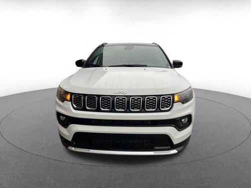 Bright White Clearcoat 2025 Jeep Compass Limited