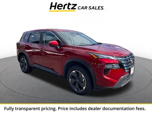 Scarlet Ember Tintcoat 2025 Nissan Rogue SV