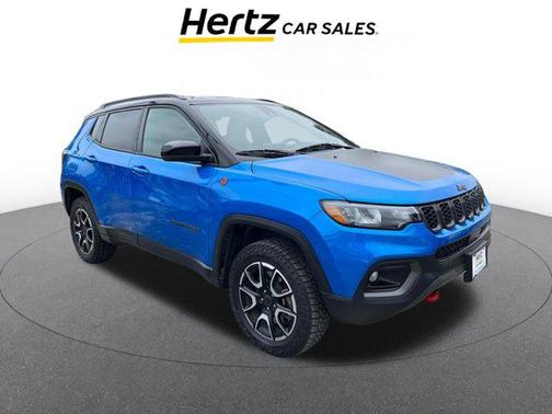 Hydro Blue Pearlcoat 2025 Jeep Compass Trailhawk