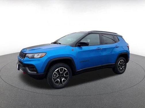 Hydro Blue Pearlcoat 2025 Jeep Compass Trailhawk