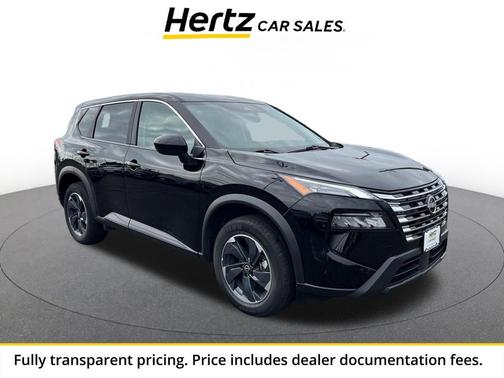 Super Black 2025 Nissan Rogue SV