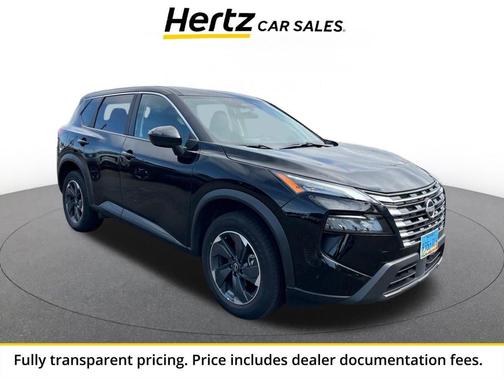 Super Black 2025 Nissan Rogue SV