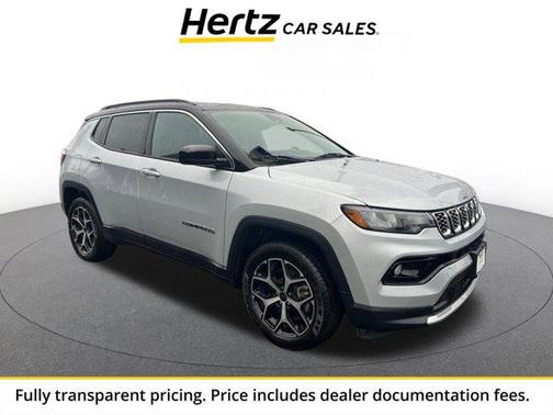 Silver Zynith Metallic Clearcoat 2025 Jeep Compass Limited