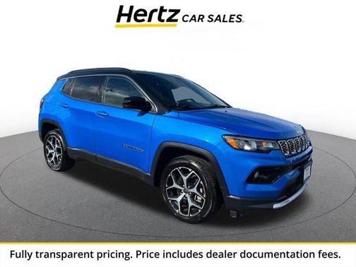 Hydro Blue Pearlcoat 2025 Jeep Compass Limited