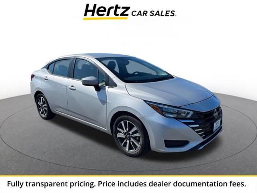 Brilliant Silver Metallic 2025 Nissan Versa 1.6 SV