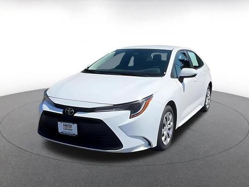 White 2025 Toyota Corolla LE