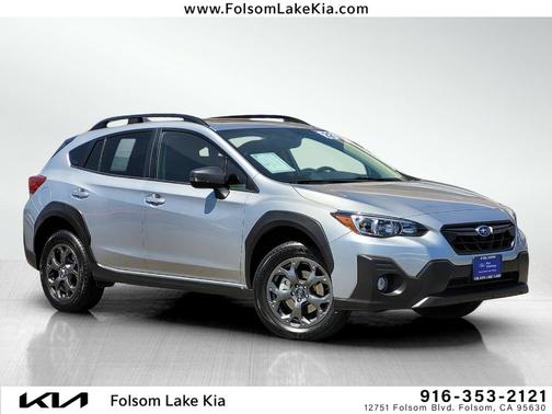 Ice Silver Metallic 2022 Subaru Crosstrek Sport