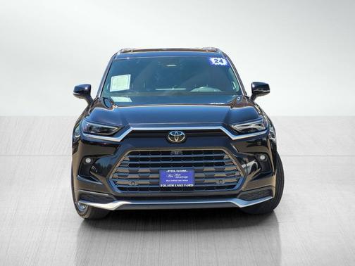 Midnight Black Metallic 2024 Toyota Grand Highlander Hybrid