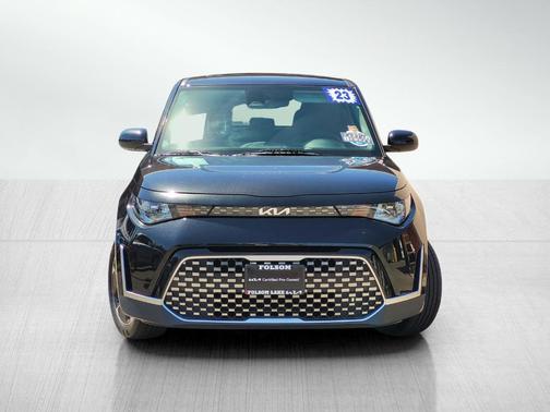 Black 2023 Kia Soul EX