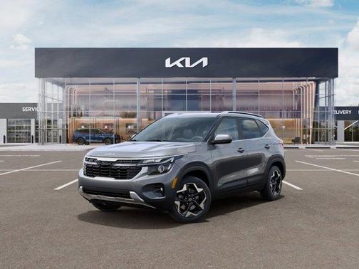 Steel Gray 2026 Kia Seltos EX