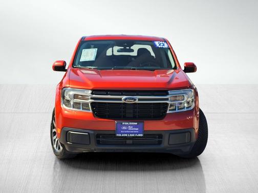 Hot Pepper Red Tinted Clearcoat 2022 Ford Maverick Lariat