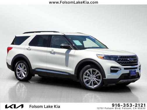 White Metallic 2020 Ford Explorer XLT