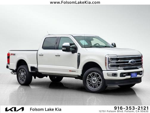 White Metallic 2024 Ford F-350 Limited