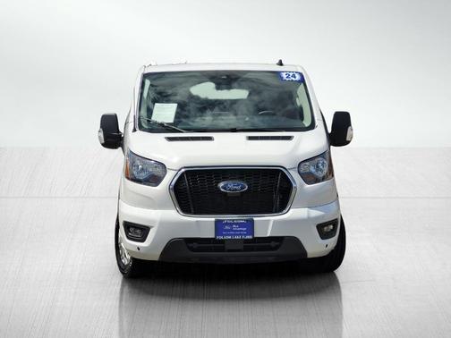 Oxford White 2024 Ford Transit-350 XLT