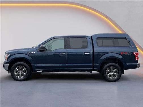 Blue 2020 Ford F-150 XLT