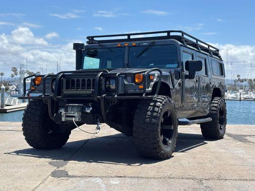 Gray 2003 Hummer H1 Enclosed