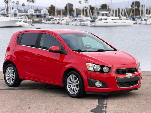 Red 2016 Chevrolet Sonic LT