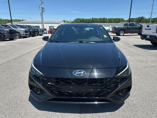 Phantom Black 2023 Hyundai ELANTRA N Line
