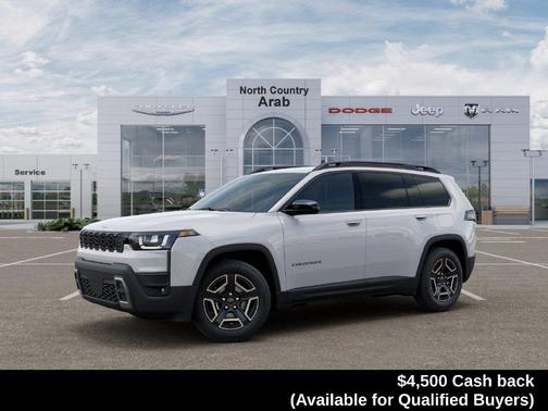 Bright White Clearcoat 2026 Jeep Cherokee LAREDO/LIMITED