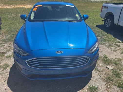 Blue Metallic 2019 Ford Fusion SE