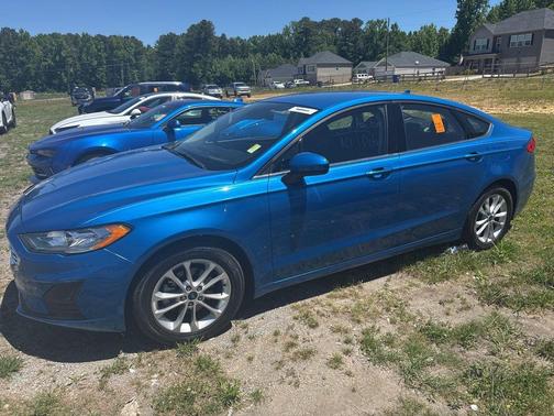 Blue Metallic 2019 Ford Fusion SE