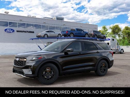 Agate Black Metallic 2027 Ford Explorer