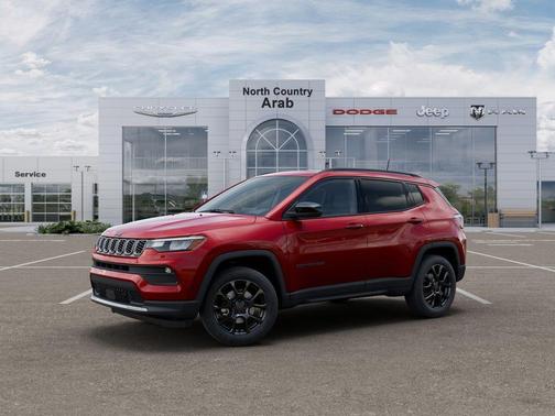 Red 2026 Jeep Compass Latitude