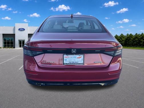 Radiant Red Metallic 2024 Honda Accord Hybrid EX-L