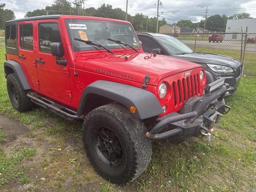 Firecracker Red Clearcoat 2017 Jeep Wrangler Unlimited Rubicon
