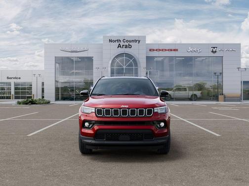 Red 2026 Jeep Compass Limited