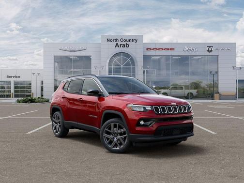 Red 2026 Jeep Compass Limited