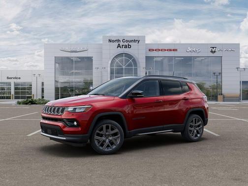 Red 2026 Jeep Compass Limited