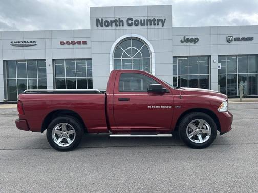 Deep Cherry Red Crystal Pearlcoat 2012 RAM 1500 ST