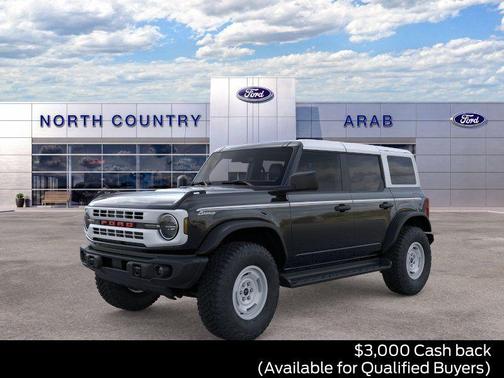Shadow Black 2026 Ford Bronco Heritage Edition