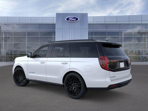 White Metallic 2026 Ford Expedition Platinum