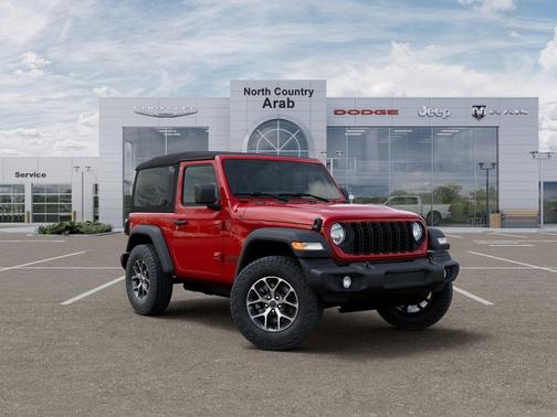 Firecracker Red Clearcoat 2026 Jeep Wrangler Sport